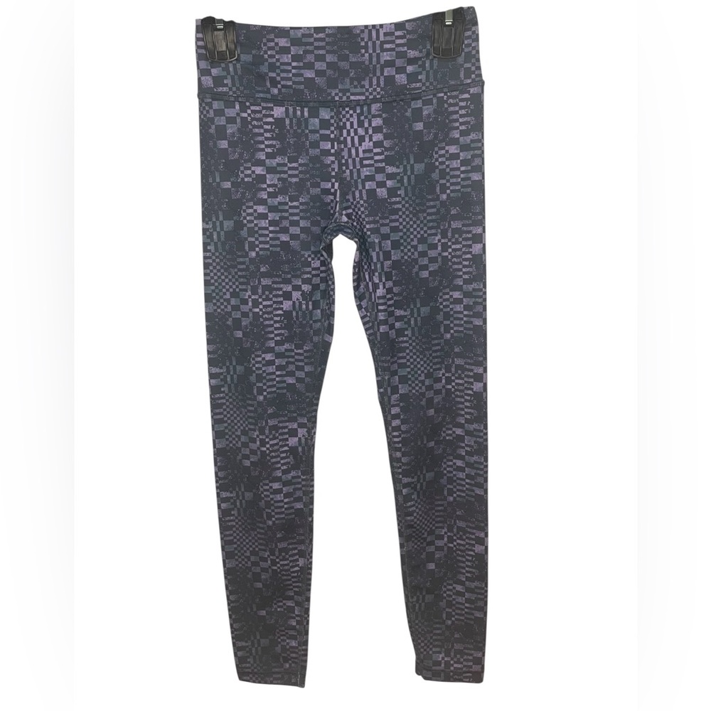 Athleta Purple and Gray Leggings for Active Comfort